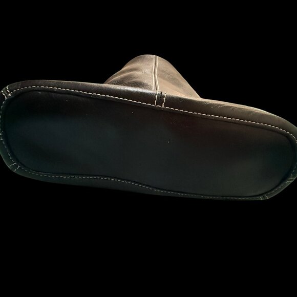 Rolfs Black Leather Shoulder Bag - Picture 4 of 5